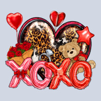 Xo Xo With Leopard And Cowhide Heart Premium Sweatshirt | Teevron