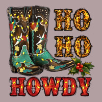 Christmas Cowboy Boots Ho Ho Howdy Vintage Hoodie | Teevron