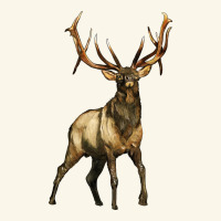 Elk Deer Premium Hoodie | Teevron