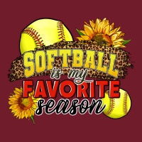 Softball Is My Favorite Season Zipper Hoodie | Teevron
