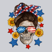 American Mom Skull Heavyweight Sweatshirt | Teevron
