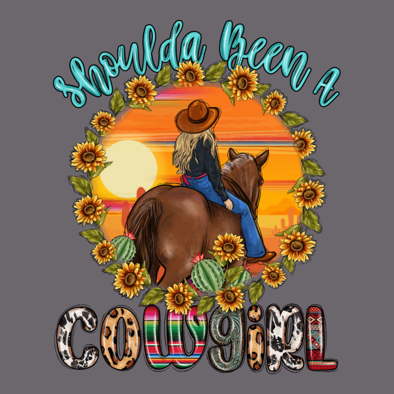 Shoulda Been A Cowgirl Premium Sweatshirt by MaliasSmallBusiness | Teevron
