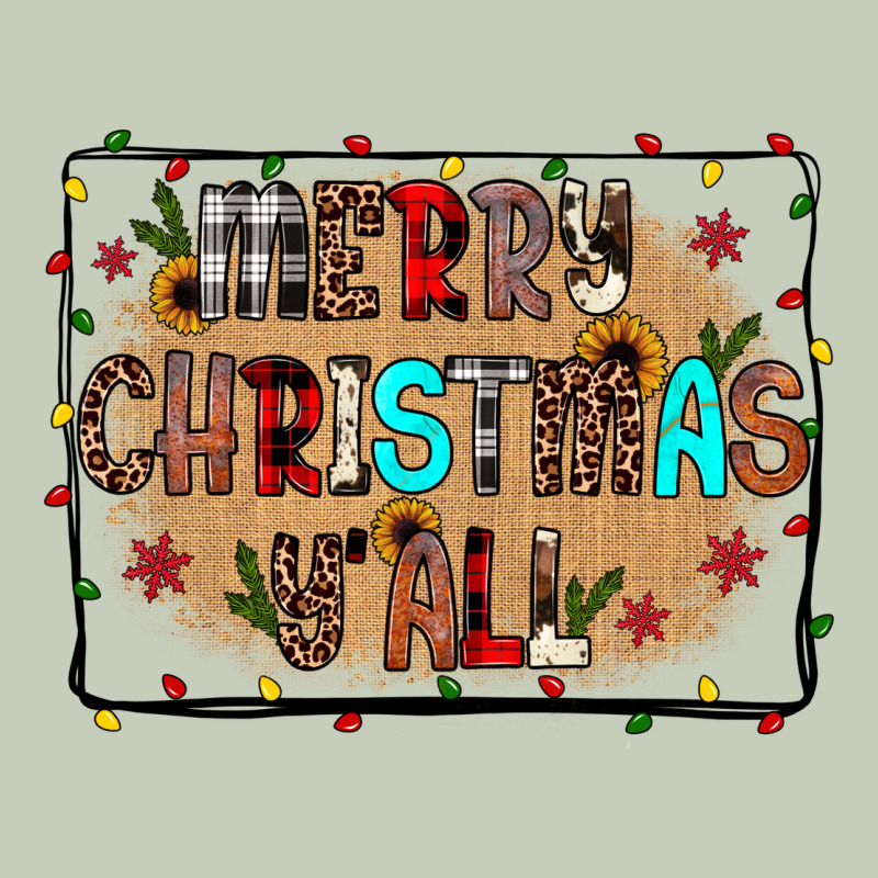 Merry Christmas Y'all Long Sleeve Tee by JahusDesignShop | Teevron