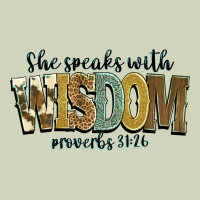 She Speaks With Wisdom Proverbs 31 26 Heavyweight Hoodie | Teevron
