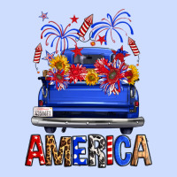 Western Fourth Of July America Truck Urban Heavy Tee | Teevron