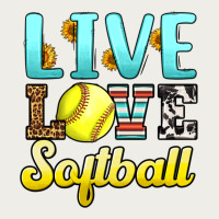 Live Love Softball Zipper Hoodie | Teevron