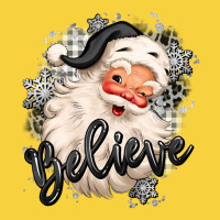 Believe Buffalo Plaid White Christmas Santa Claus Premium Sweatshirt | Teevron