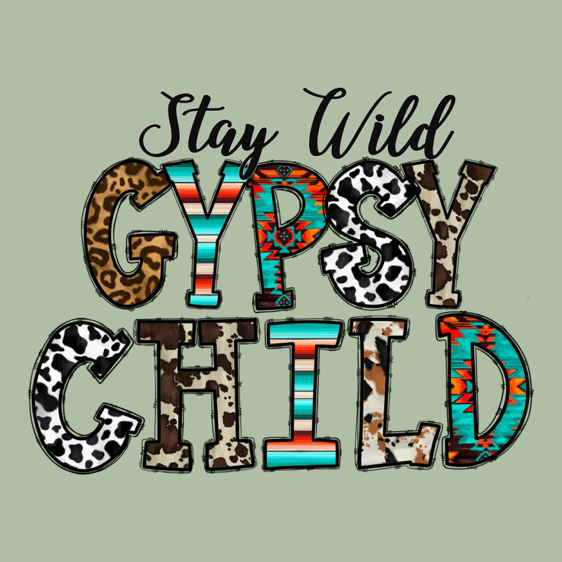Stay Wild Gypsy Child Urban Heavy Tee by CowhideDigitalArt | Teevron