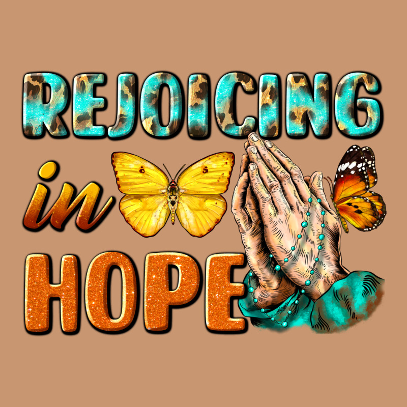 Rejoicing In Hope Heavyweight Hoodie by NancyCooperArtShop | Teevron