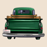 Western Green Truck Back View Urban Heavy Tee | Teevron