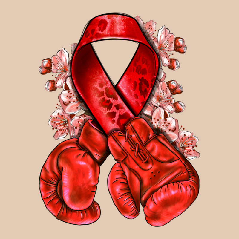 Red Ribbon With Boxing Gloves Urban Hoodie by NancyCooperArtShop | Teevron