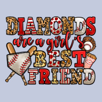 Diamonds Are A Girl's Best Friend Baseball Long Sleeve Tee | Teevron