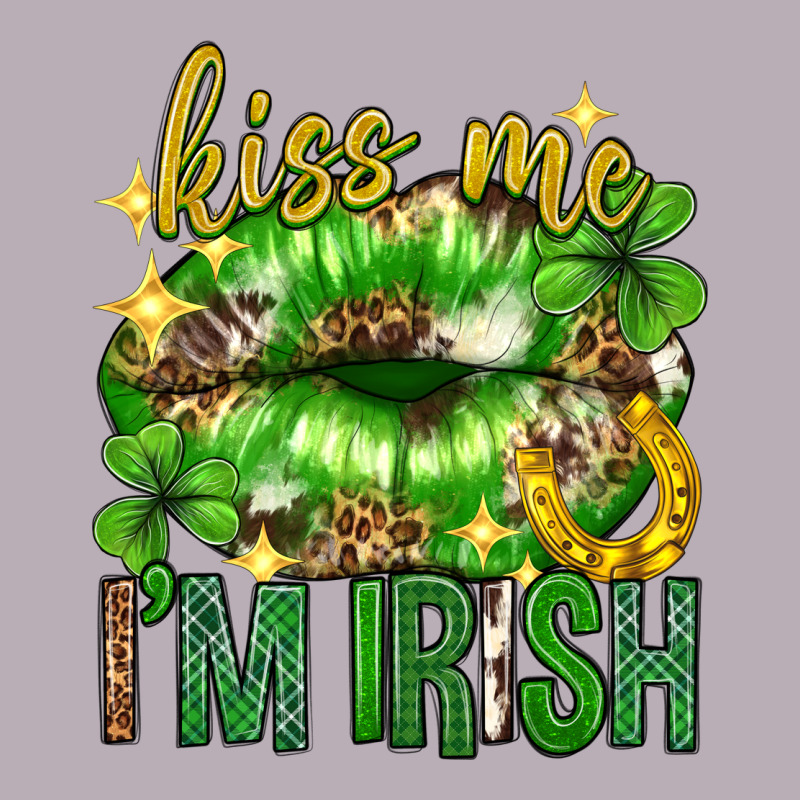 Kiss Me Im Irish St.patricks Day Lips St.patricks Vintage Tee by Neo Western | Teevron