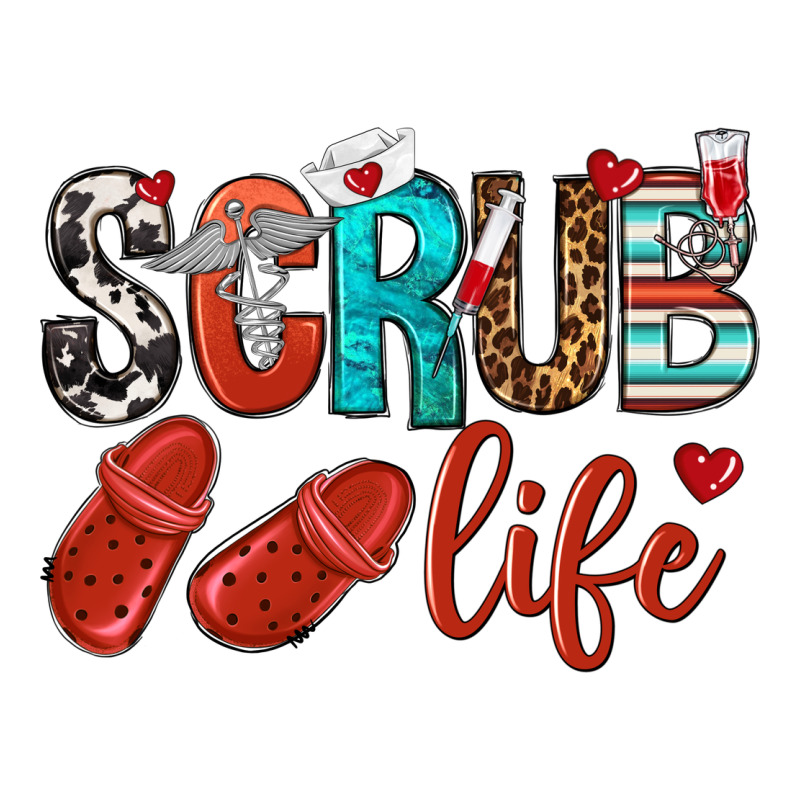 Scrub Life Heavyweight Hoodie by NancyCooperArtShop | Teevron