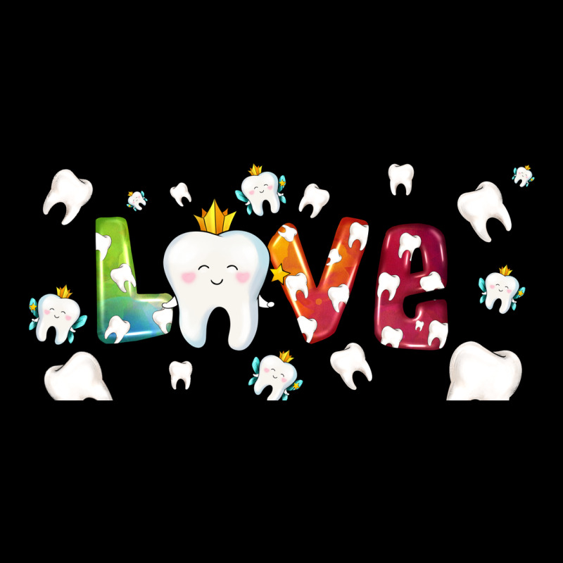 Love Tooth And Tooth Fairy Ladies Tee by AdoDesignShop | Teevron