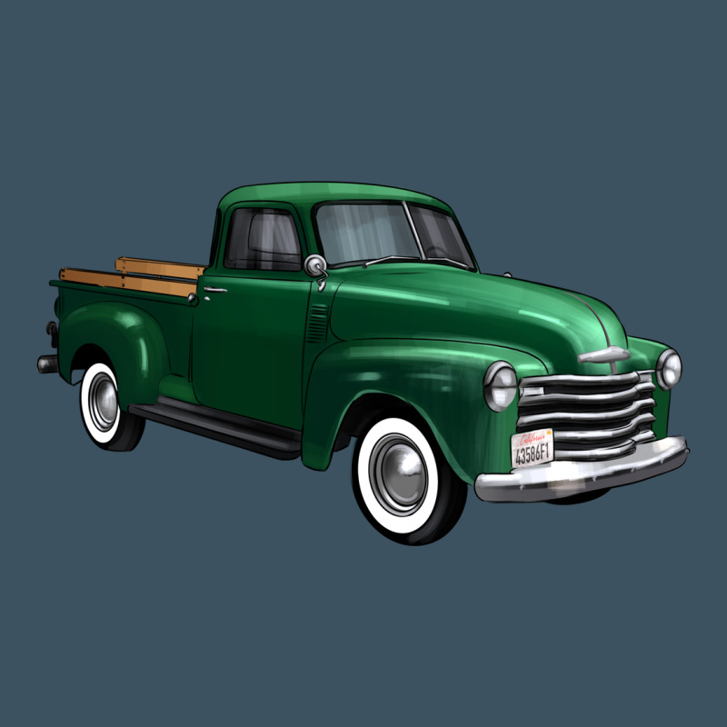 Western Green Truck Right 34 View 1 Urban Heavy Tee by FaDigitalArtStudio | Teevron
