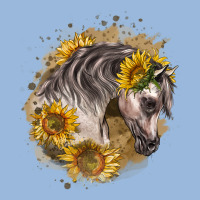 Arabian Horse With Sunflowers Premium Hoodie | Teevron