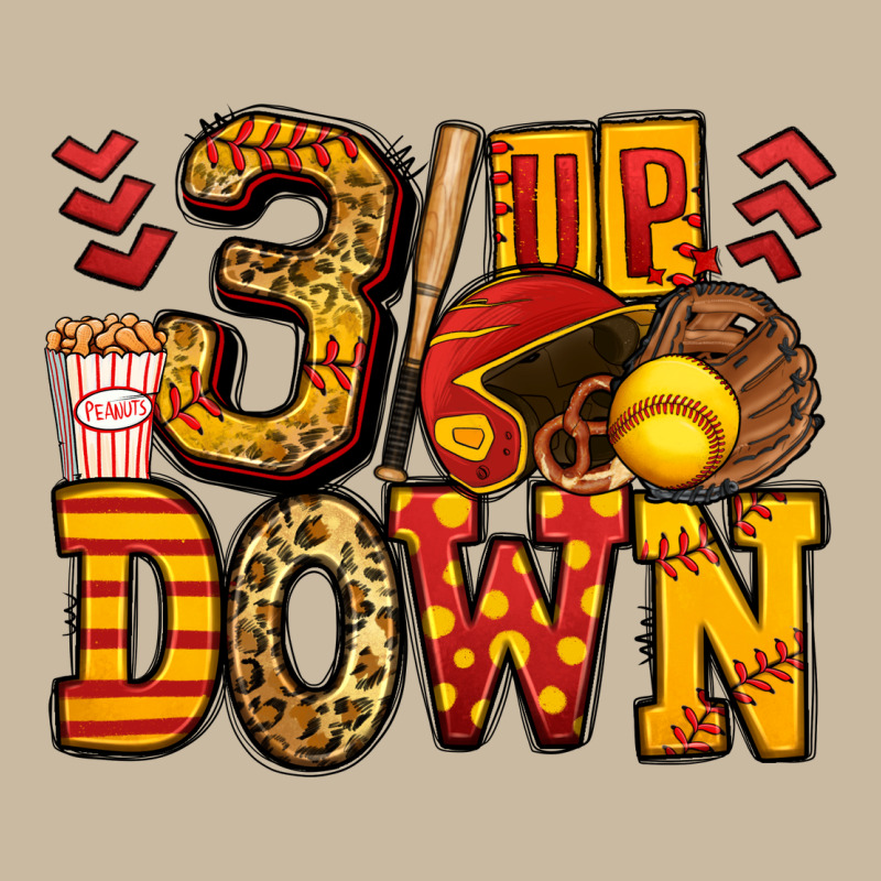 Three Up Three Down Softball Long Sleeve Tee by Jasminsmagicworld | Teevron