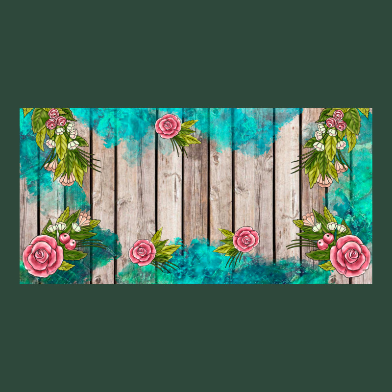 Western Floral  License Plate Template Zipper Hoodie by BarkalooDesign | Teevron