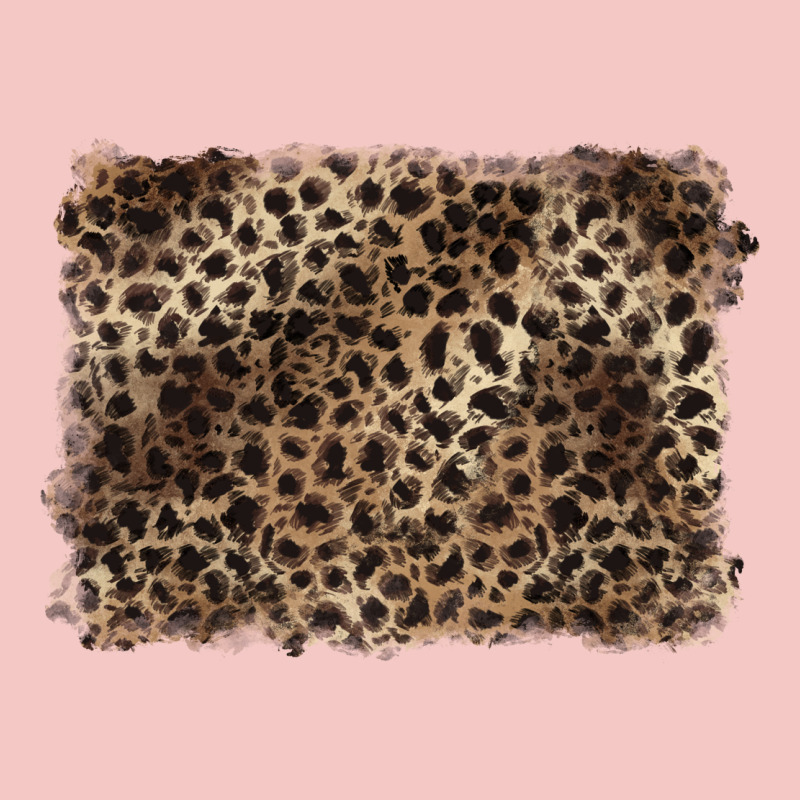 Handdrawn Leopard Pattern Brown Urban Heavy Tee by BarkalooDesign | Teevron