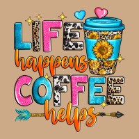 Life Happens Coffee Helps Vintage Hoodie | Teevron