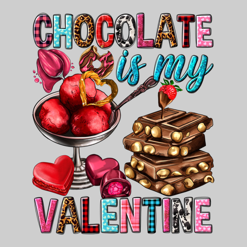 Chocolate Is My Valentine Premium Sweatshirt by NancyCooperArtShop | Teevron