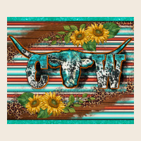 Western Cow Serape Leopard Sunflowers Mousepad Zipper Hoodie | Teevron