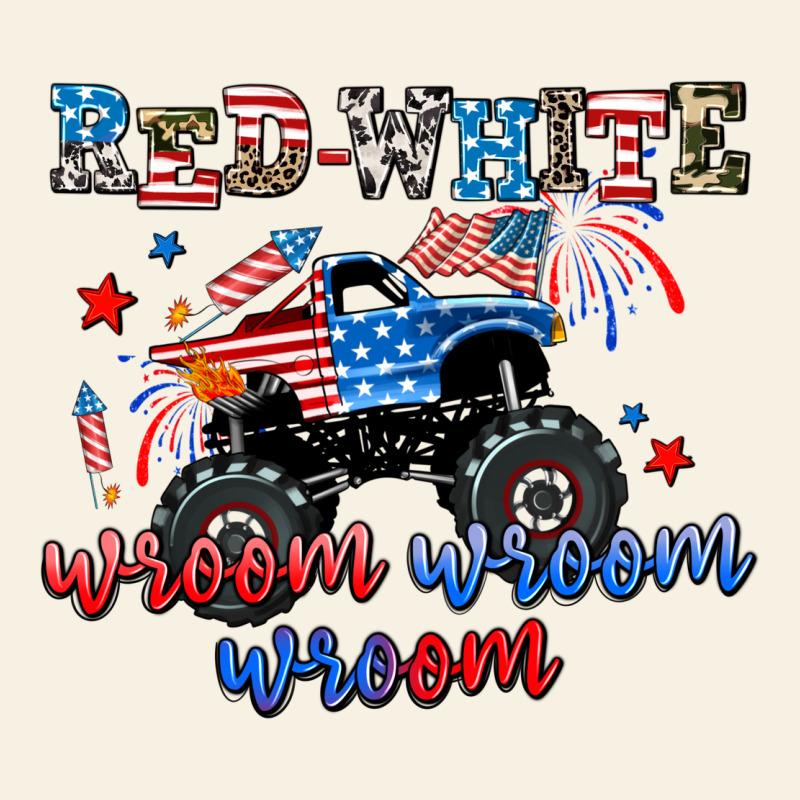Red White Wroom Wroom Wroom Vintage Tee by AdoDesignShop | Teevron