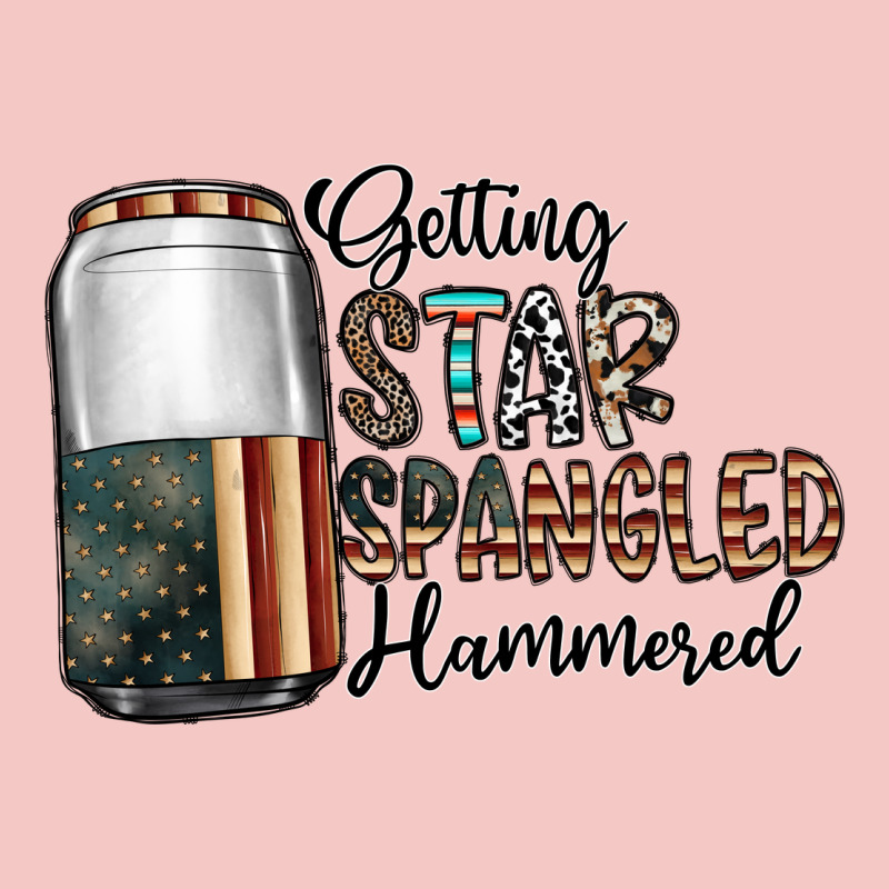 Getting Star Spangled Hammered Urban Heavy Tee by CowhideDigitalArt | Teevron