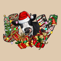 Christmas Joy Cow Heavyweight Sweatshirt | Teevron