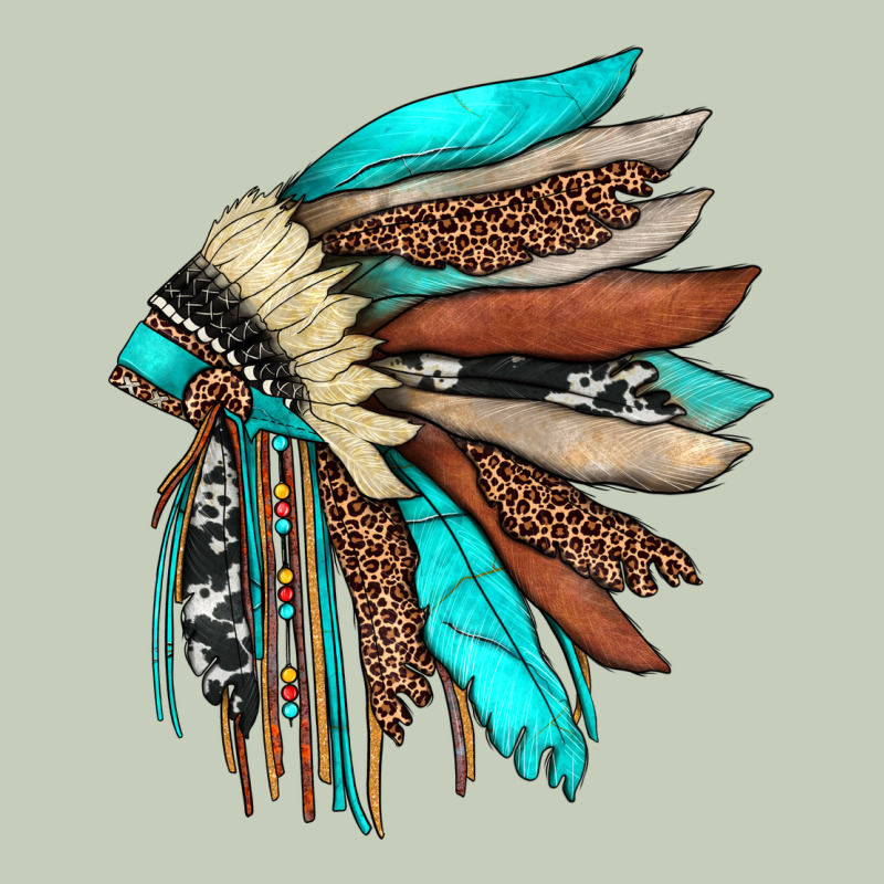 Indian Headdress Long Sleeve Tee by JahusDesignShop | Teevron