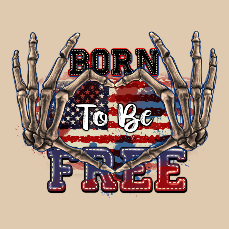 Born To Be Free 4th Of July Heavyweight Sweatshirt by CowGirlArtShop | Teevron