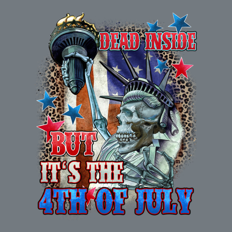 Dead Inside But It's The 4th Of July Heavyweight Sweatshirt by CowGirlArtShop | Teevron