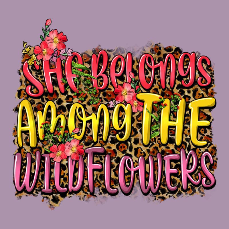 She Belongs Among The Wildflowers Heavyweight Hoodie by NancyCooperArtShop | Teevron