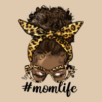 Afro Messy Bun Mom Life Heavyweight Sweatshirt | Teevron