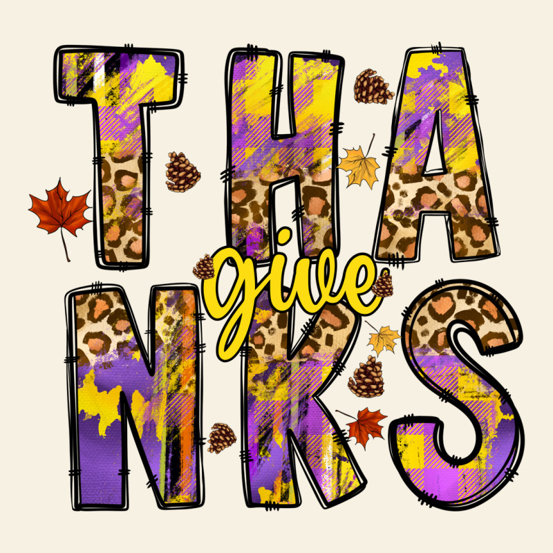 Give Thanks Vintage Tee by CowhideDigitalArt | Teevron