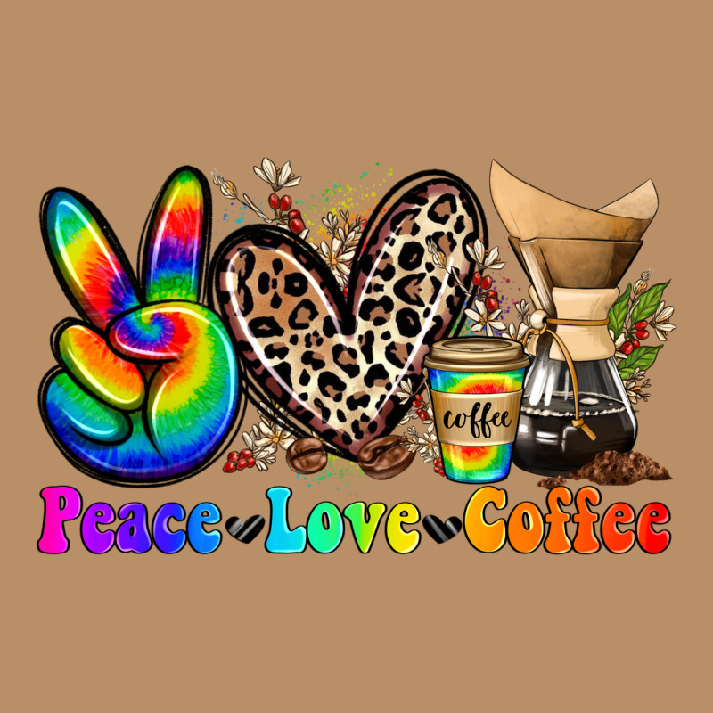 Peace Love  Coffee Vintage Hoodie by Zillion Design Studio | Teevron