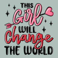 This Girl Will Change The World Heavyweight Hoodie | Teevron