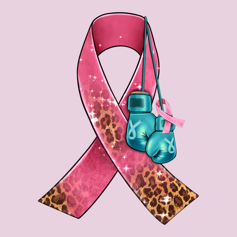 Cancer Ribbon And Boxing Gloves Ladies Tee by AdoDesignShop | Teevron