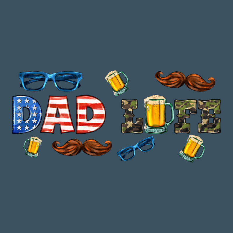 Dad Life  Libbey Glass Urban Heavy Tee by HRA Design Shop | Teevron