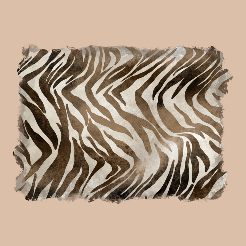 Brown Zebra Pattern Background Urban Heavy Tee by BarkalooDesign | Teevron