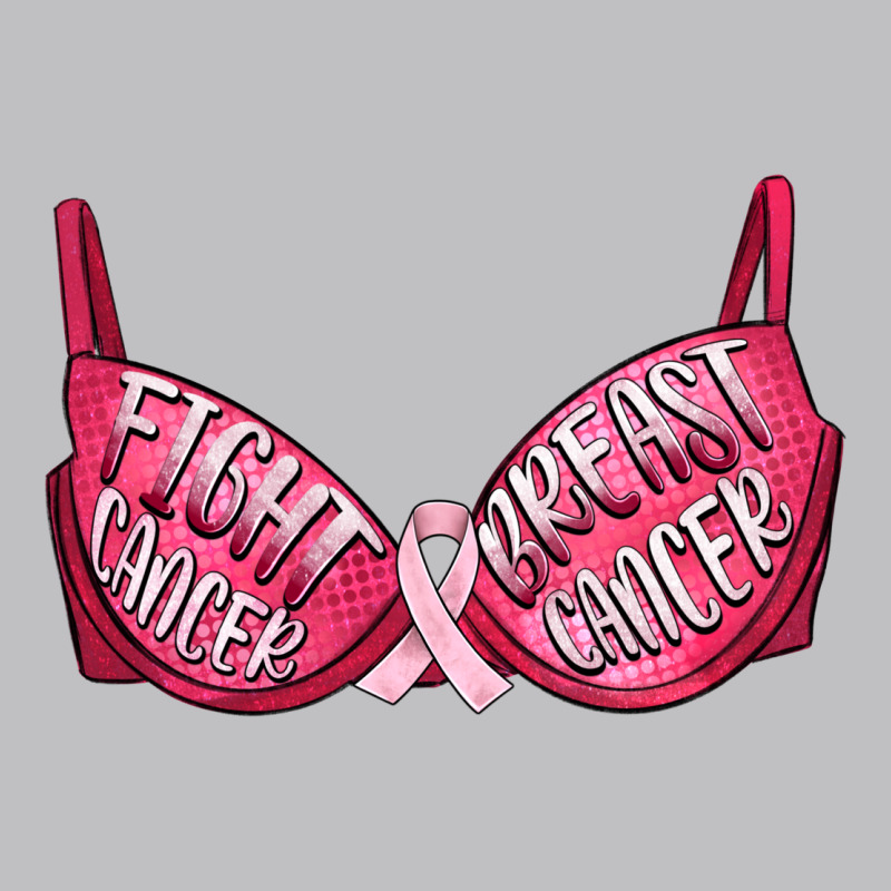 Fight Cancer Breast Cancer Bra Classic Tee by Artiststas | Teevron