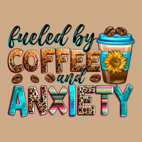 Fueled By Coffee And Anxiety Vintage Hoodie | Teevron