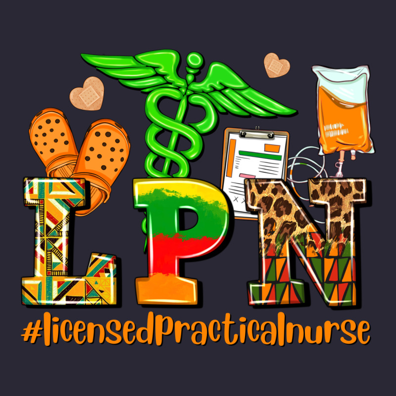 Lpn Juneteenth Licensed Practical Nurse Vintage Tee by AdoDesignShop | Teevron