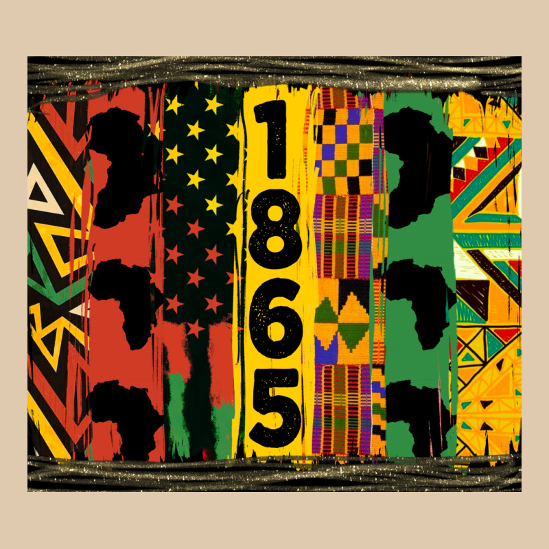 Juneteenth 1865 Tumbler Heavyweight Sweatshirt by HRA Design Shop | Teevron