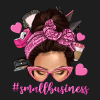 Small Business Messy Bun Heavyweight Hoodie | Teevron