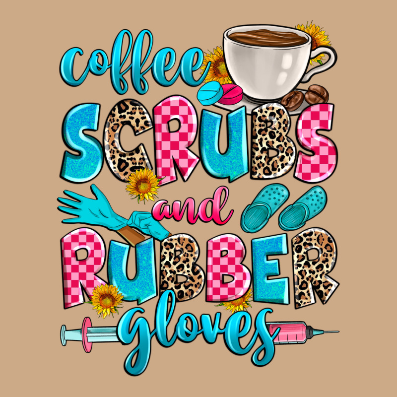 Coffee Scrubs And Rubber Gloves Vintage Hoodie by Zillion Design Studio | Teevron