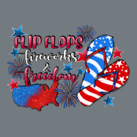 Flip Flops Fireworks & Freedom 4th Of July Heavyweight Sweatshirt | Teevron