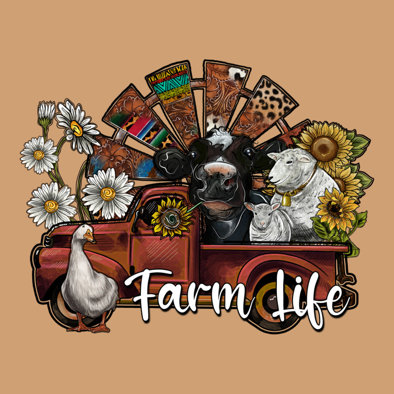 Farm Life Vintage Tee by SublimationCraftShop | Teevron