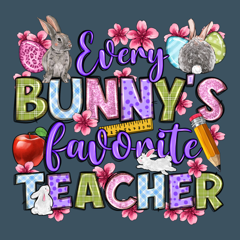Easter Day Every Bunny's Favorite Teacher Urban Heavy Tee by OliviaCreatesArt | Teevron